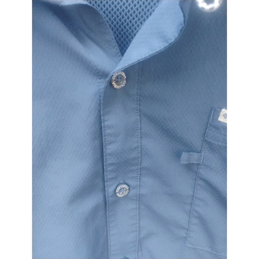 Columbia PFG Slack Tide Camp Shirt Mens 2XT Back Vented Fishing Boating Ocean - Picture 7 of 11